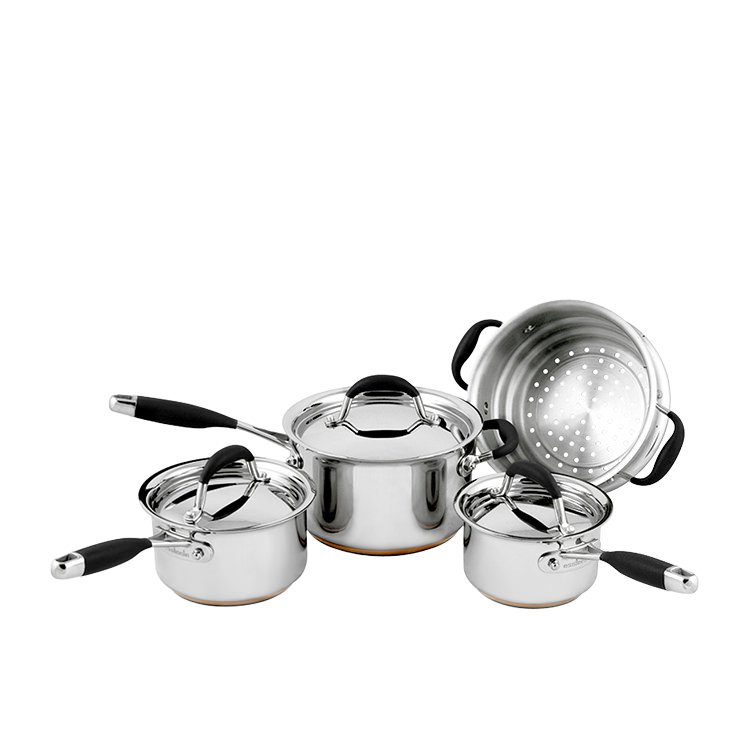 Essteele Australis 4pc Set w/ Saucepans & Steamer