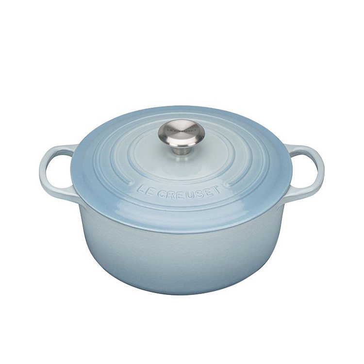 Le Creuset Signature Casserole 24cm Coastal Blue Kitchen Warehouse™