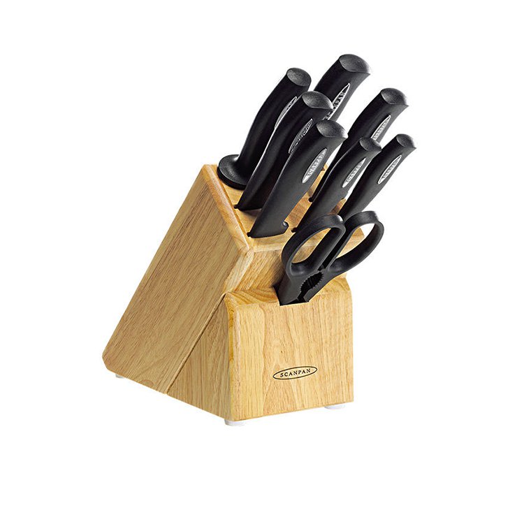 Scanpan Microsharp 9pc Knife Block Set