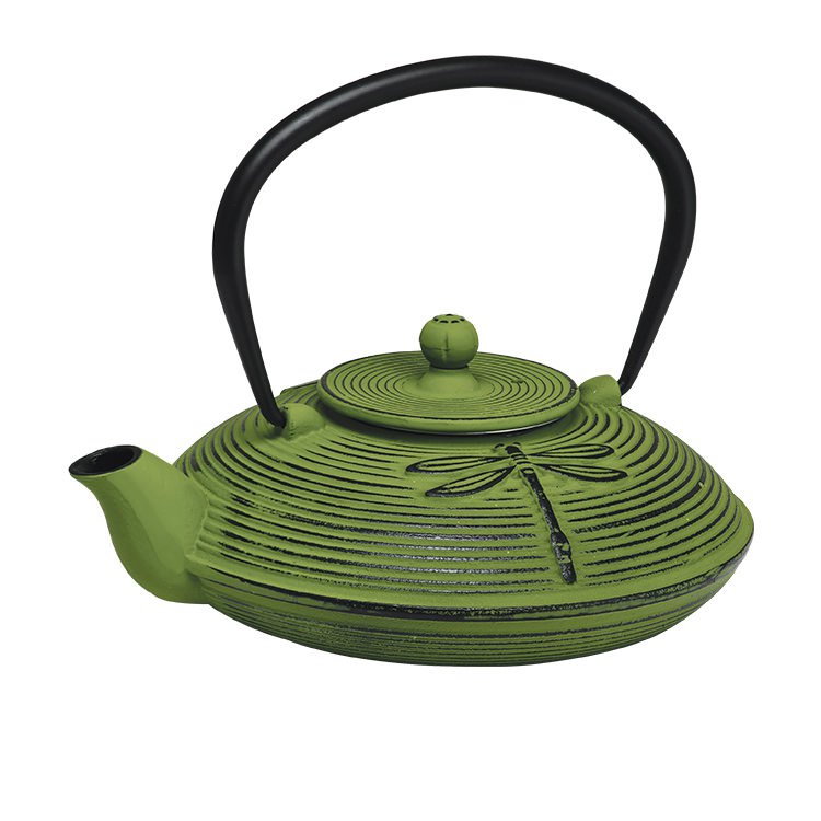 Avanti Dragonfly Cast Iron Teapot Green 770ml Fast Shipping