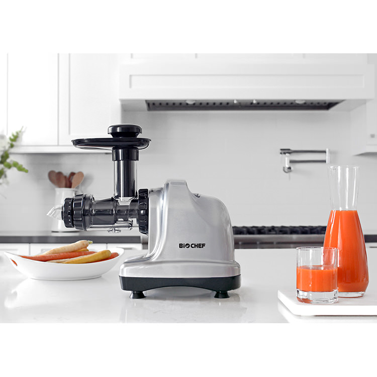 BioChef Axis Cold Press Juicer Silver Kitchen Warehouse