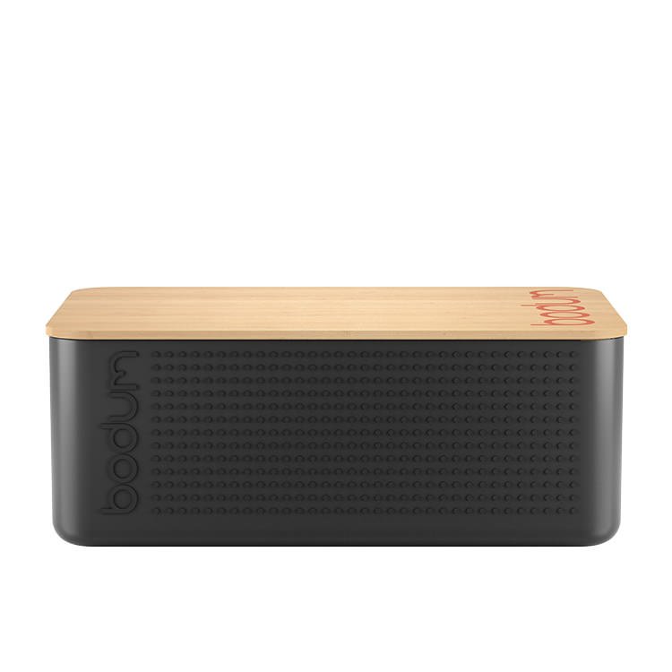 Bodum Bistro Bread Box Black Fast Shipping
