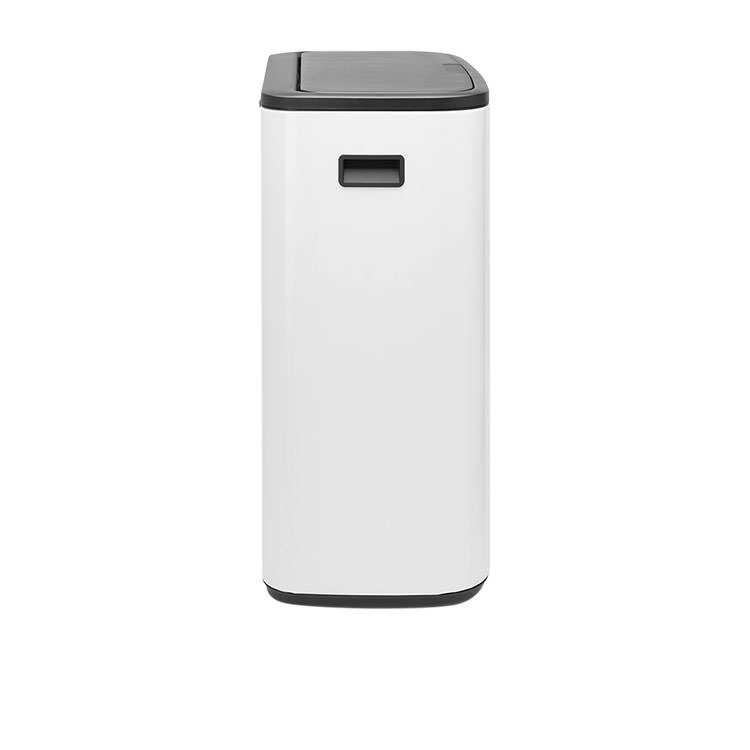 Bo Touch Dual Bin 30L+30L White Kitchen Warehouse