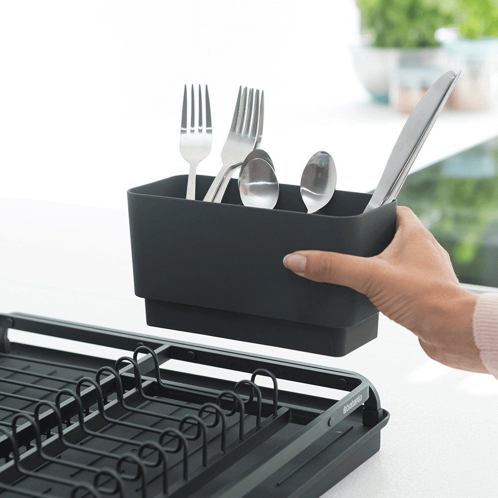 Brabantia Dish Drying Rack Dark Grey Fast Shipping