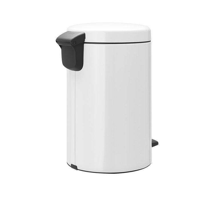 Brabantia NewIcon Pedal Bin 12L White Kitchen Warehouse™