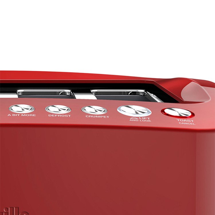 Breville the Smart Toaster 4 Slice Cranberry with Fruit Bread Setting On Sale Now!