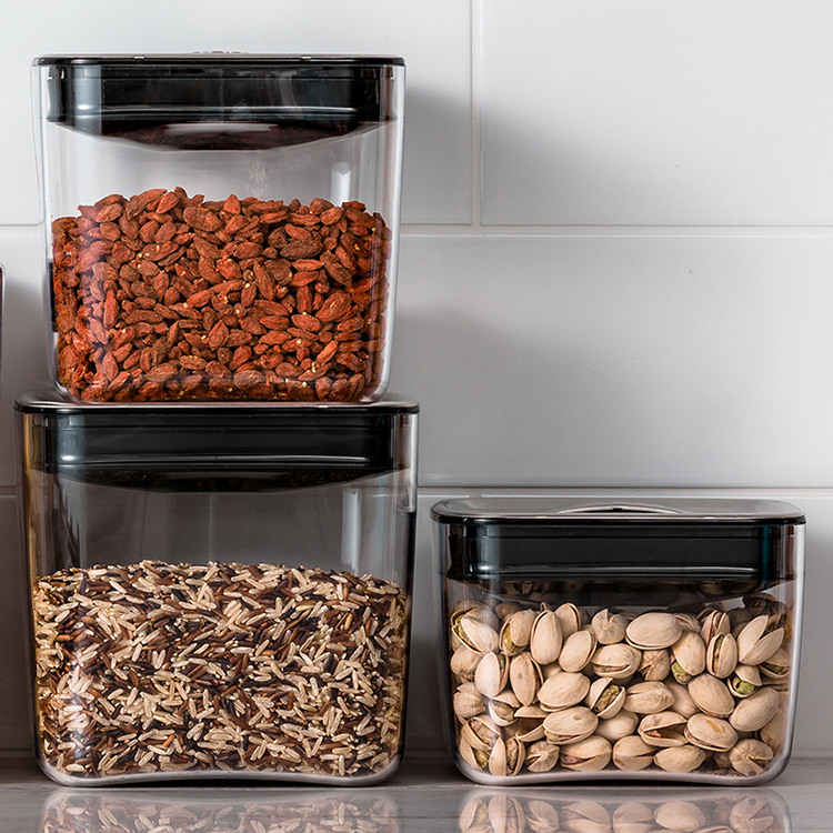 ClickClack Pantry Cube Container w/ White Lid 2.8L Fast Shipping