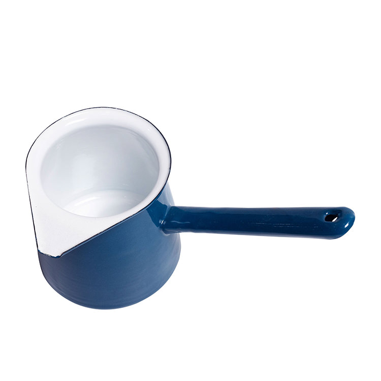 Enamel Turkish Coffee Pot 850ml Blue Kitchen Warehouse