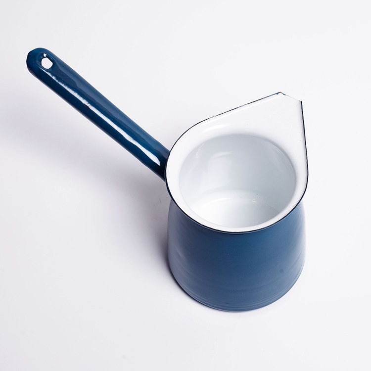 Enamel Turkish Coffee Pot 850ml Blue Kitchen Warehouse