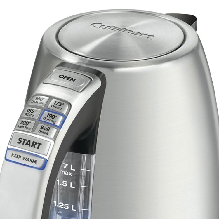 NEW Cuisinart PerfecTemp Cordless Programmable Kettle 1.7L (RRP 199
