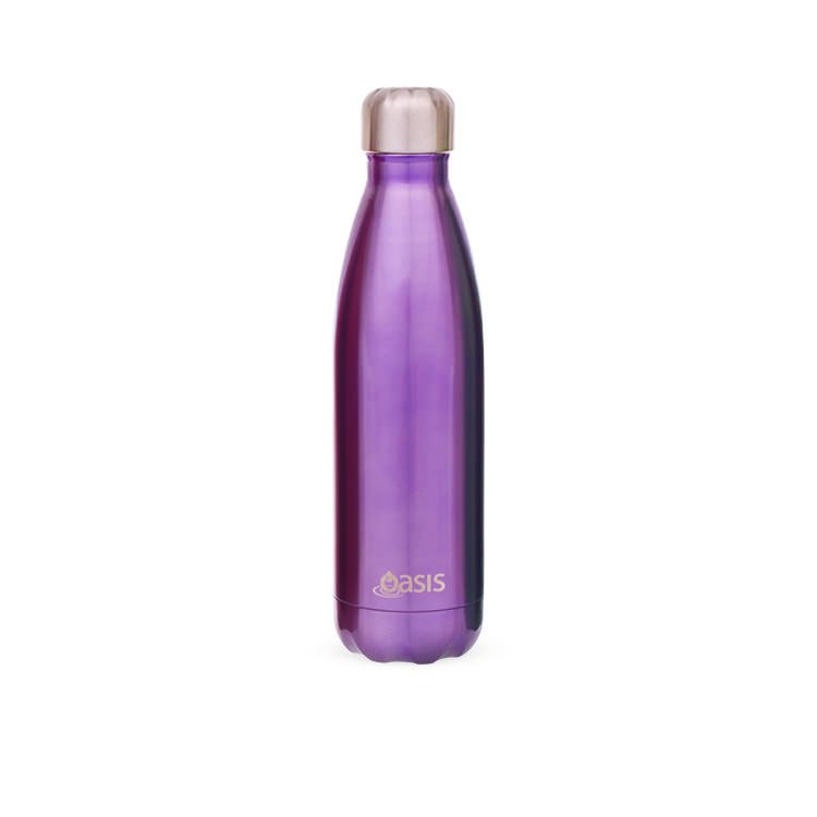 Oasis Insulated Drink Bottle 500ml Purple Buy now & Save!