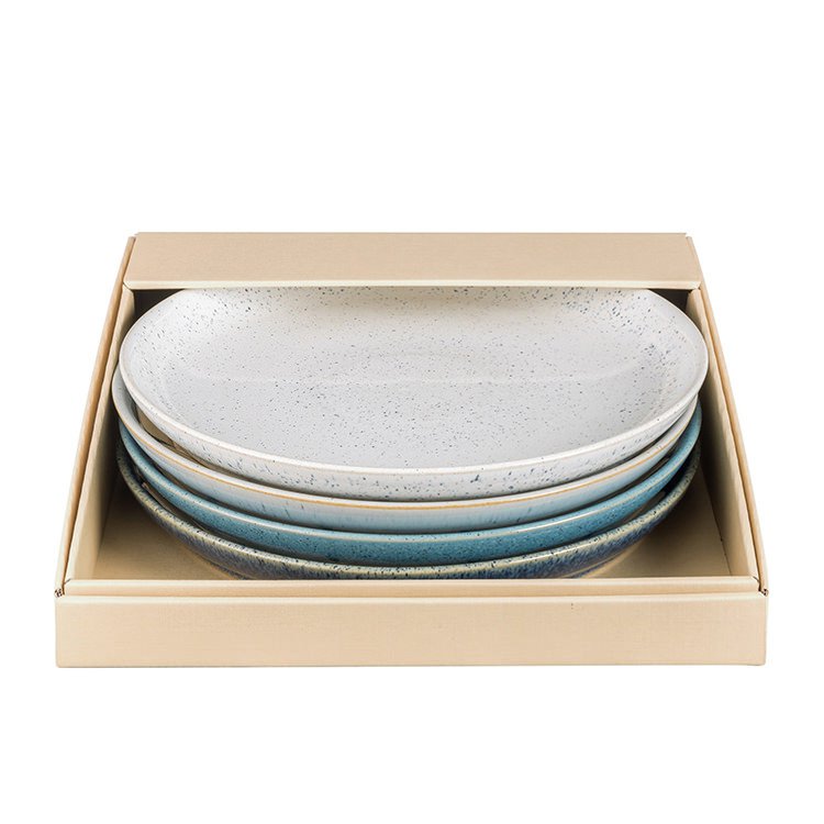 Denby Studio Blue Coupe Dinner Plate 26cm Set Kitchen Warehouse™