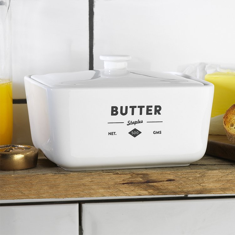 Ecology Staples Foundry Butter Dish Fast Shipping