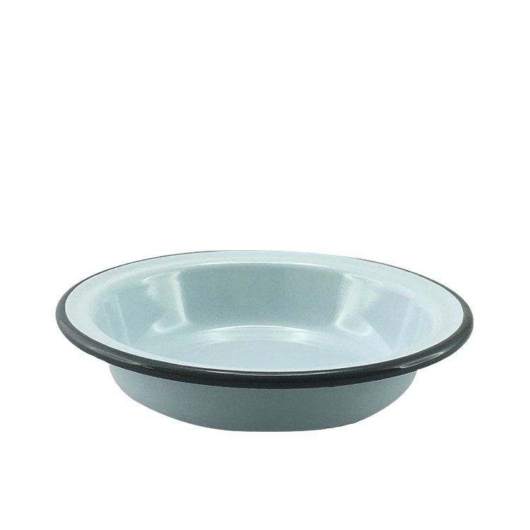 Falcon Enamel Deep Pie Dish 14cm Duck Egg Blue Fast Shipping