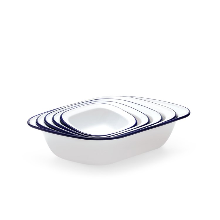 Falcon Enamel Pie Dish 32x24cm White On Sale Now!