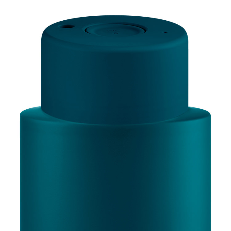 Frank Green Ceramic Reusable Bottle 1L Marine Blue | Kitchen Warehouse