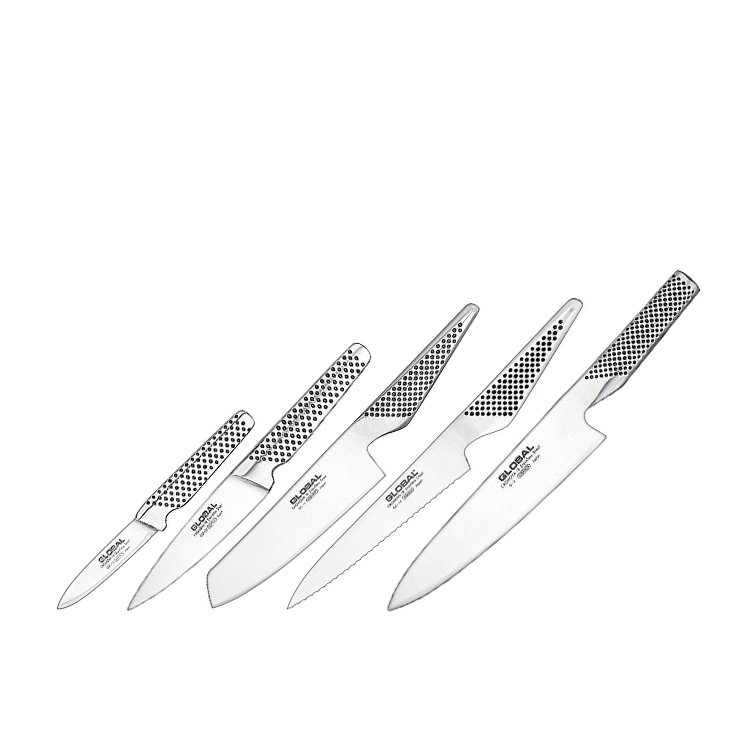 Global Katana 6pc Knife Block Set On Sale Now!