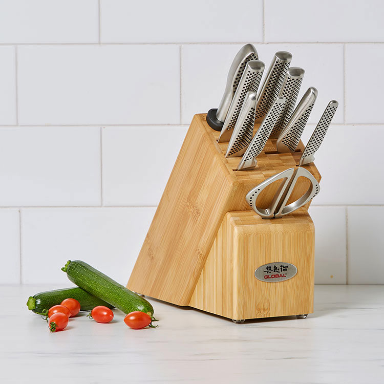 Global Takashi 10pc Knife Block Set On Sale Now!