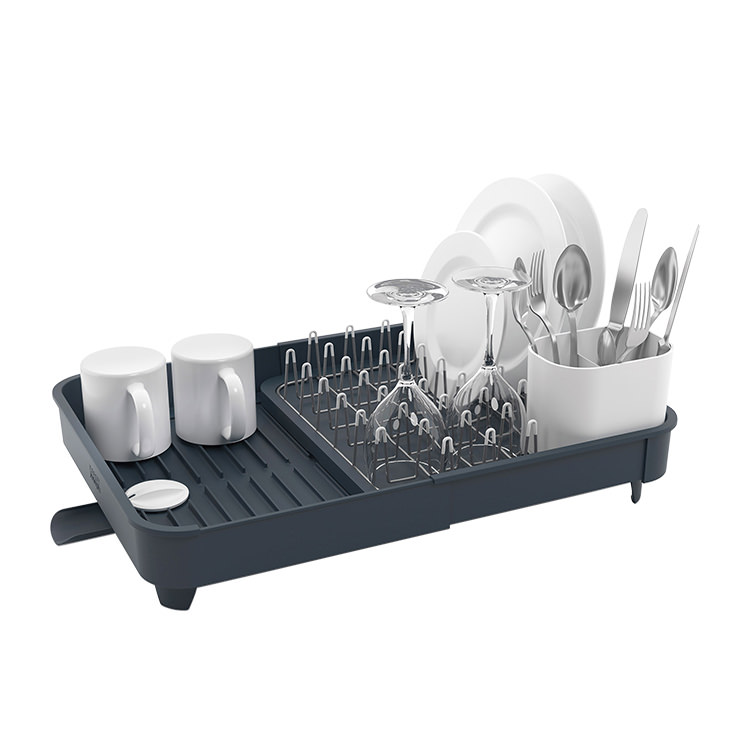 Joseph Joseph Expandable Dish Rack Grey Kitchen Warehouse™