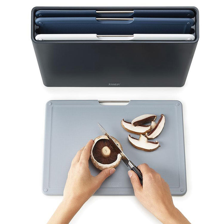 Joseph Joseph 4pc Chopping Board Graphite Kitchen Warehouse™