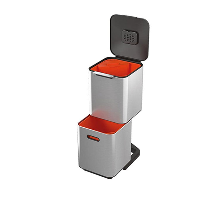 Joseph Joseph Totem Compact Waste & Recycling Bin 40L Kitchen Warehouse