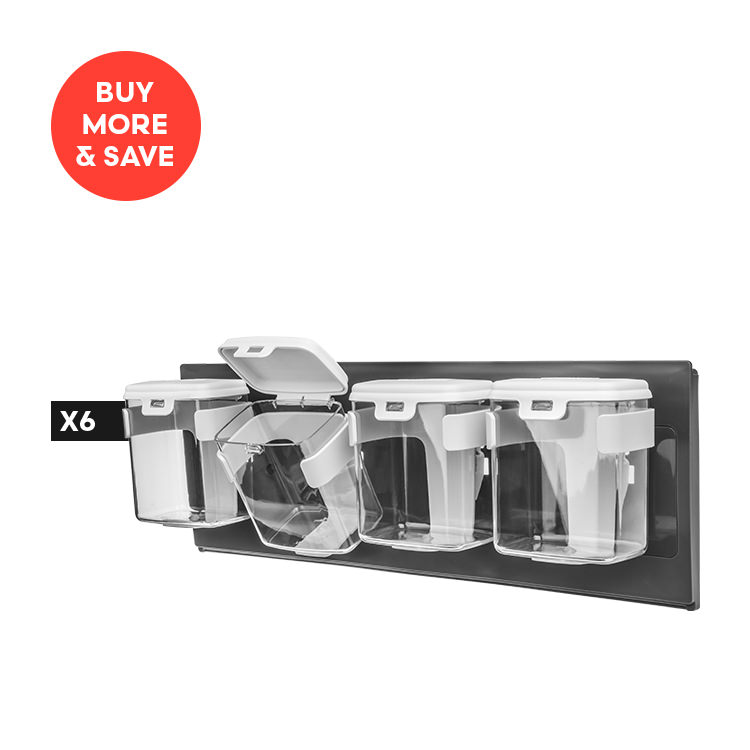 Mobin Series Organiser 6 Rows of 6 125ml Kitchen Warehouse