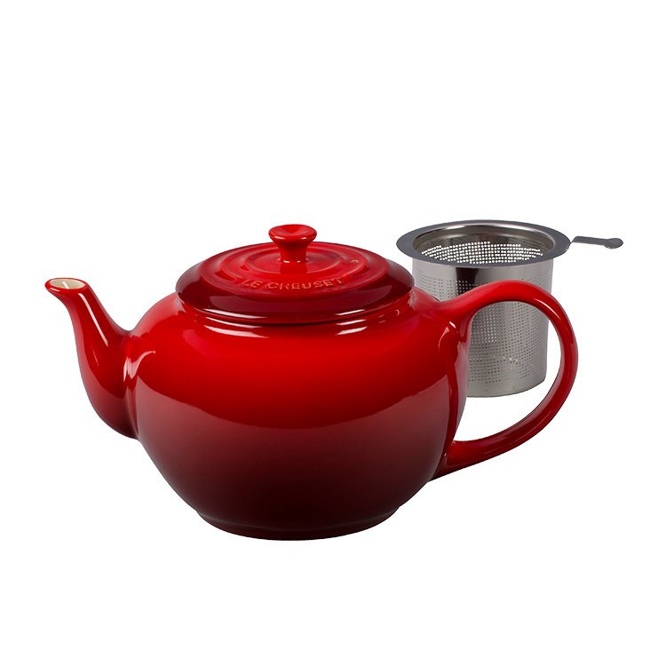 Le Creuset Classic Teapot with Infuser Cerise Kitchen Warehouse™