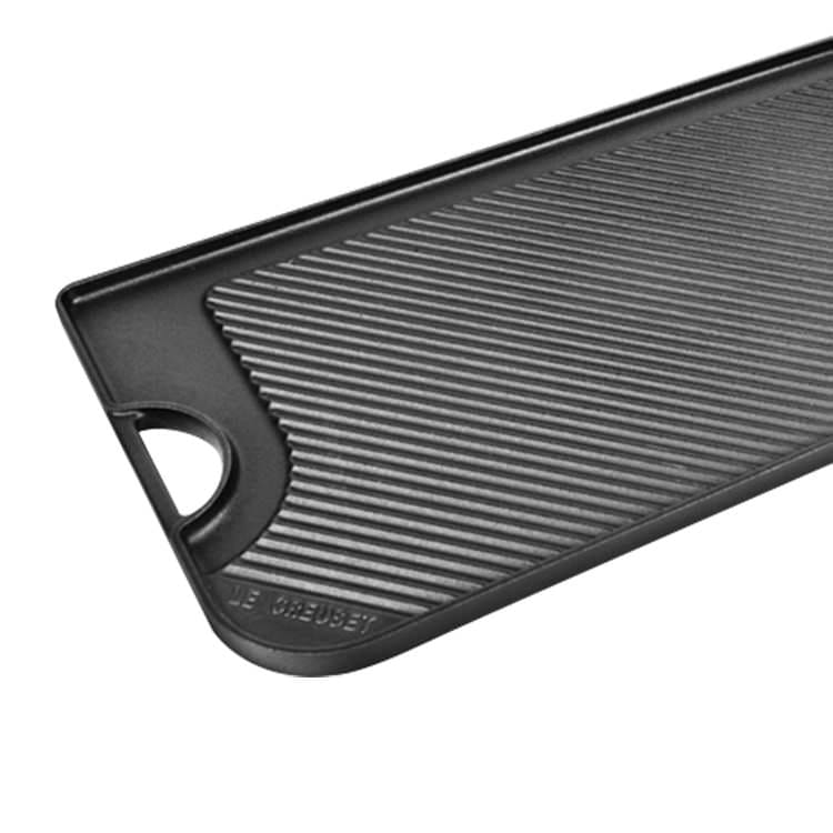 Le Creuset Reversible Giant Grill 47 x 25.5cm Matte Black