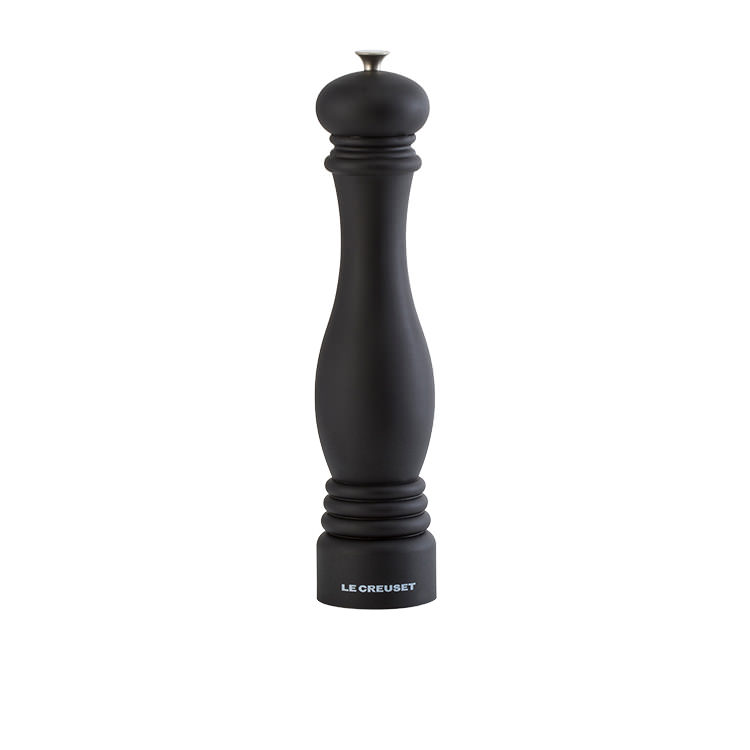Le Creuset Large Pepper Mill Satin Black 30cm Kitchen Warehouse