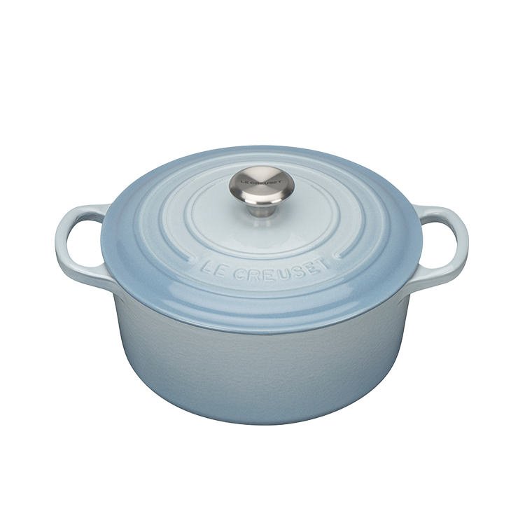 Le Creuset Round Casserole 22cm 3.3L Coastal Blue Kitchen Warehouse™