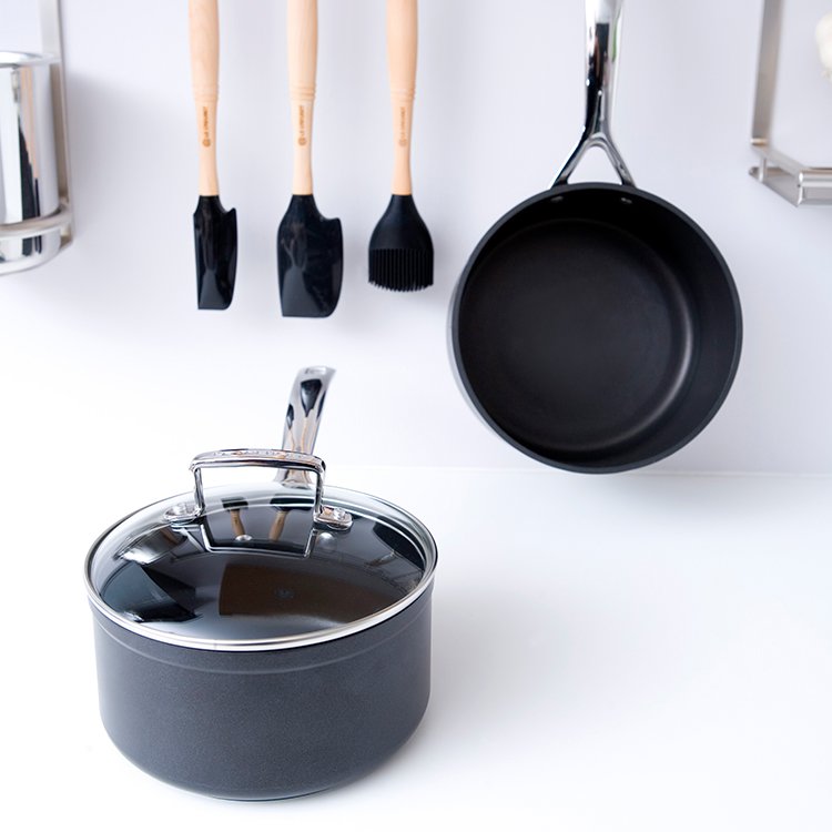 Le Creuset Toughened NonStick 3pc Saucepan Set On Sale Now!