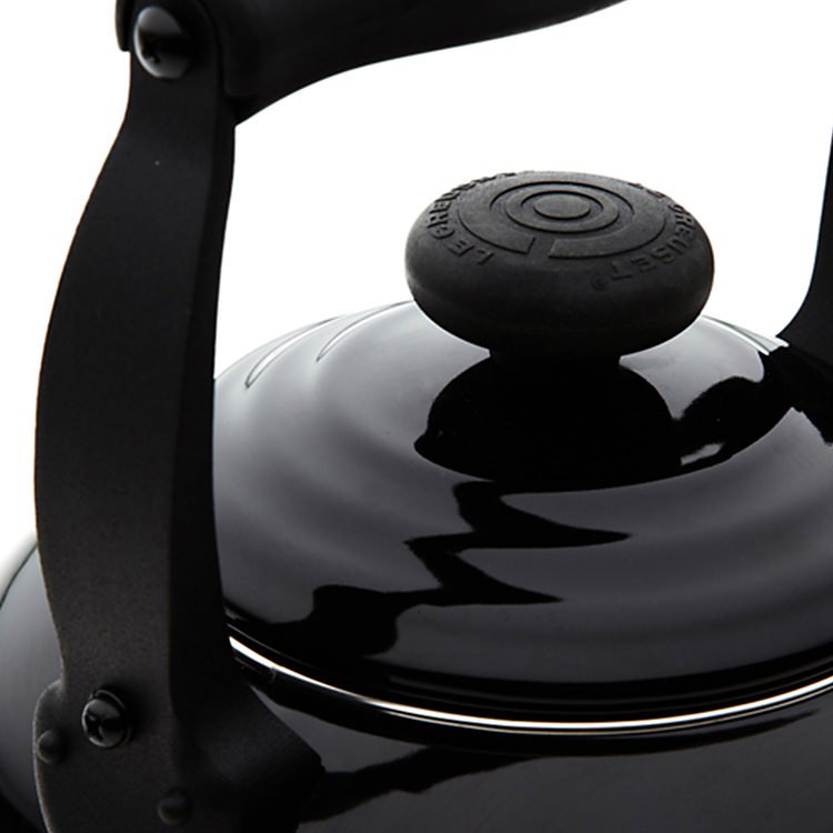 Le Creuset Traditional Kettle Satin Black On Sale Now!