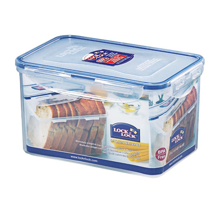 Lock & Lock Classic Rectangular Tall Container 1.9L Fast Shipping