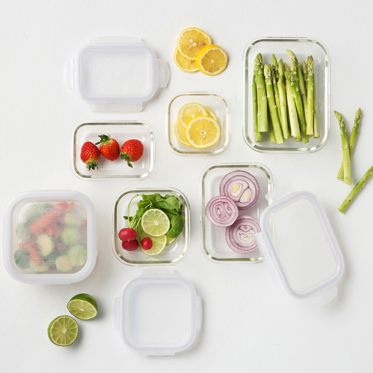 Lock & Lock Oven Glass Containers 10pc Set Kitchen Warehouse™