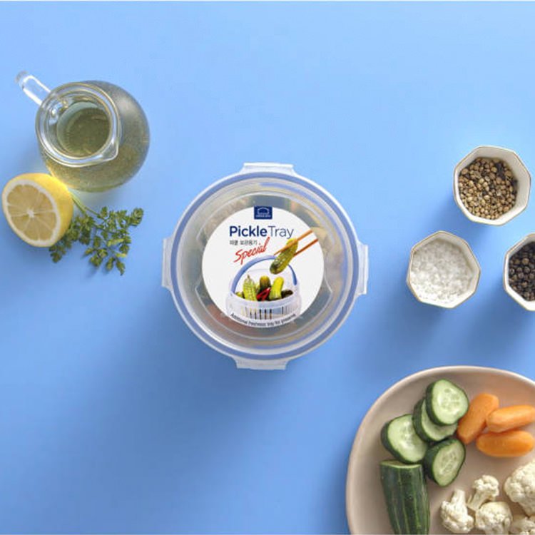 Lock & Lock Special Round Container with Draining Basket 700ml Fast