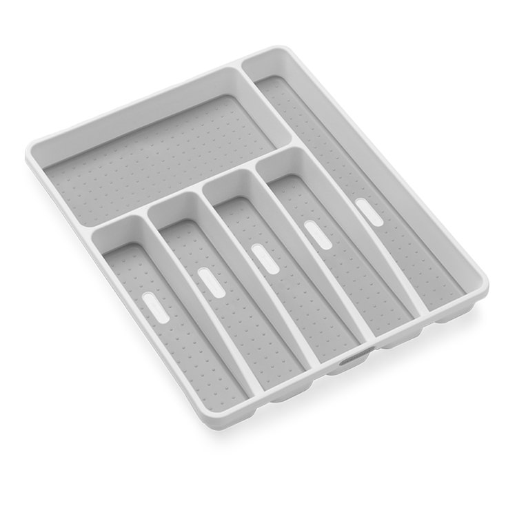 Madesmart Cutlery Tray 6 Compartment White On Sale Now
