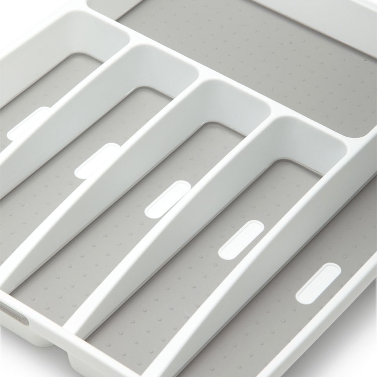 Madesmart Cutlery Tray 6 Compartment White On Sale Now!