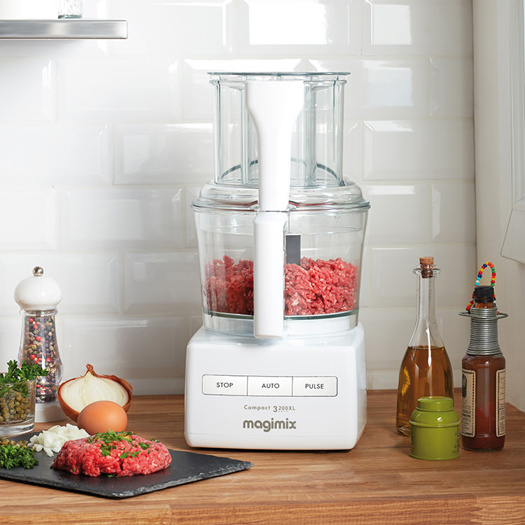 Magimix 3200XL Food Processor White w/ XL Feed Tube