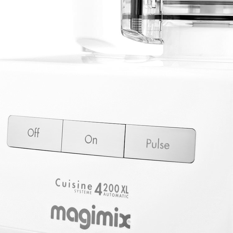 Magimix 4200XL Food Processor White w/ XL Feed Tube