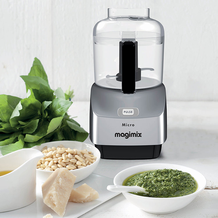 Magimix Le Micro Mini Chopper Matte Chrome Kitchen Warehouse™