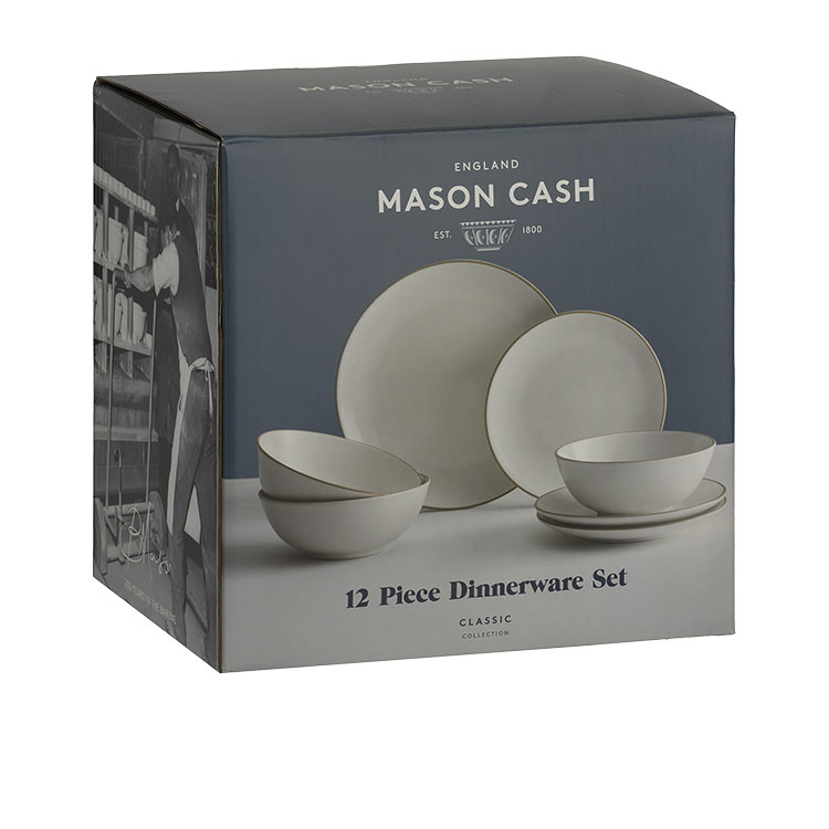 Mason Cash Classic Dinner 12pc Cream | Kitchen Warehouse™