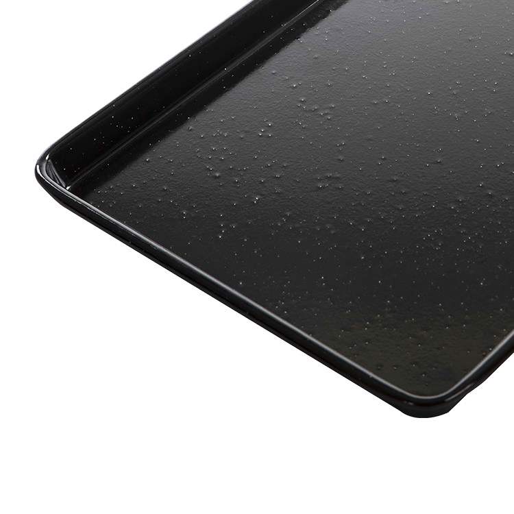 MasterPro Professional Vitreous Enamel Baking Tray 40x27x2cm Fast