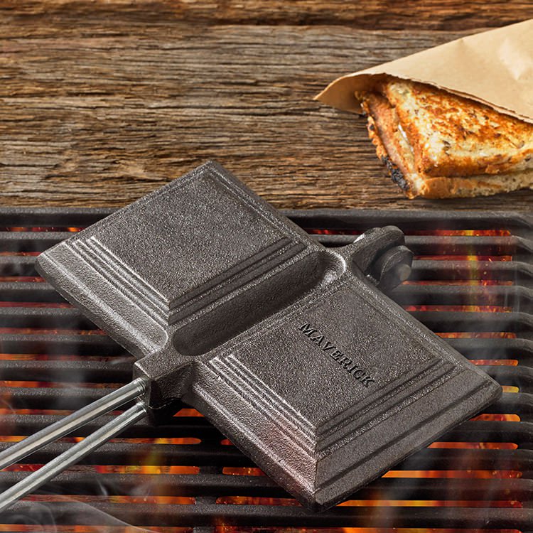 Maverick Jaffle Iron Double Fast Shipping