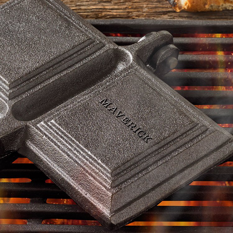 Maverick Jaffle Iron Double Fast Shipping