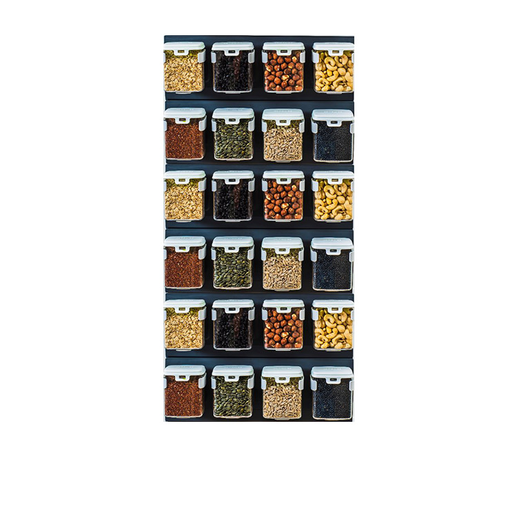 Mobin Series Organiser 6 Rows of 4 250ml Kitchen Warehouse