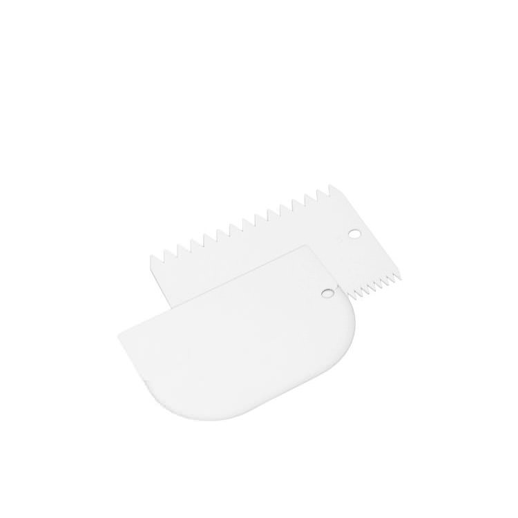 Mondo Icing Comb & Bowl Scraper 2pc Kitchen Warehouse™