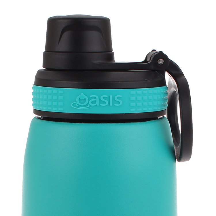 Oasis Double Wall Insulated Sports Bottle 780ml Turquoise Fast Shipping!