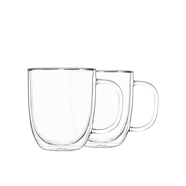 Pyrex 2pc Double Wall Mug 250ml Kitchen Warehouse™