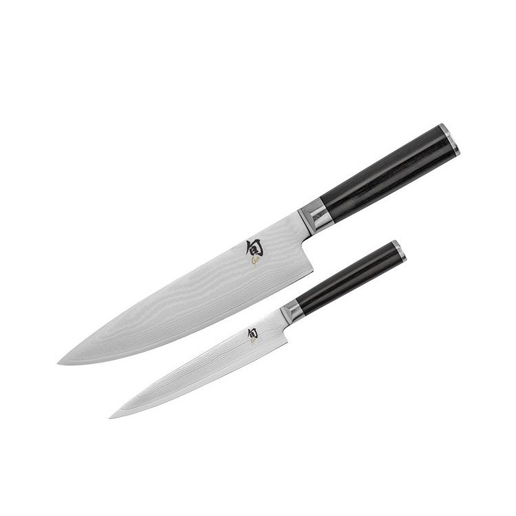 Shun Classic 2pc Knife Set Fast Shipping