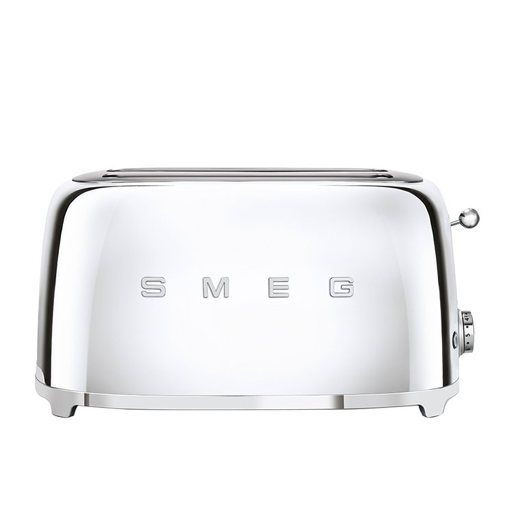 Smeg 4 Slice Toaster Chrome Kitchen Warehouse™